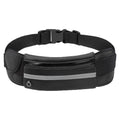Running Waist Belt Water-Resistant Adjustable Strap & Zip Pocket