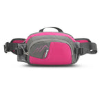 Running Waist Pack Adjustable Bottle Holder & Waterproof Pockets