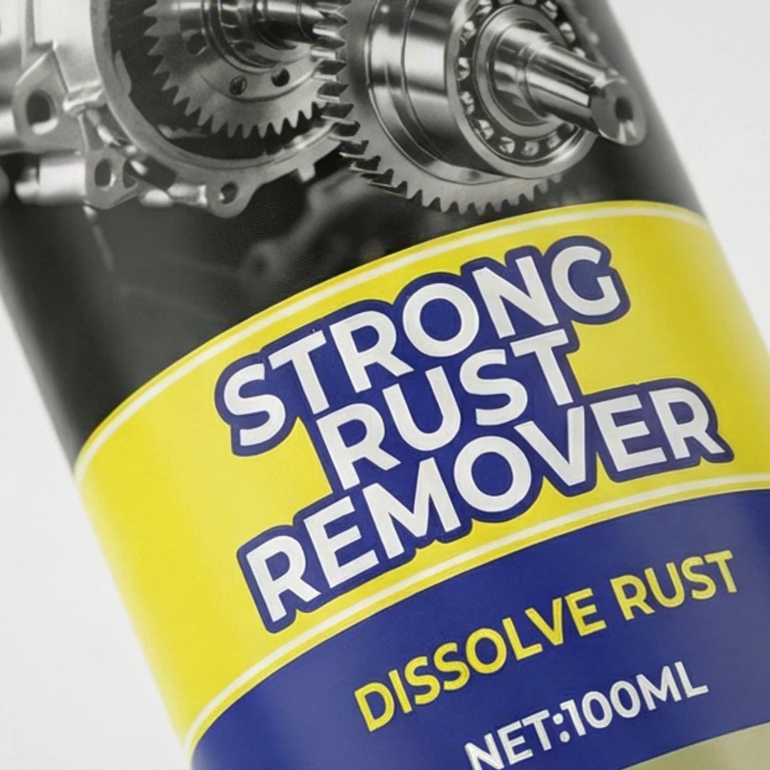Rust Remover Spray Fast-Acting Ready-To-Use Gentle On Metal