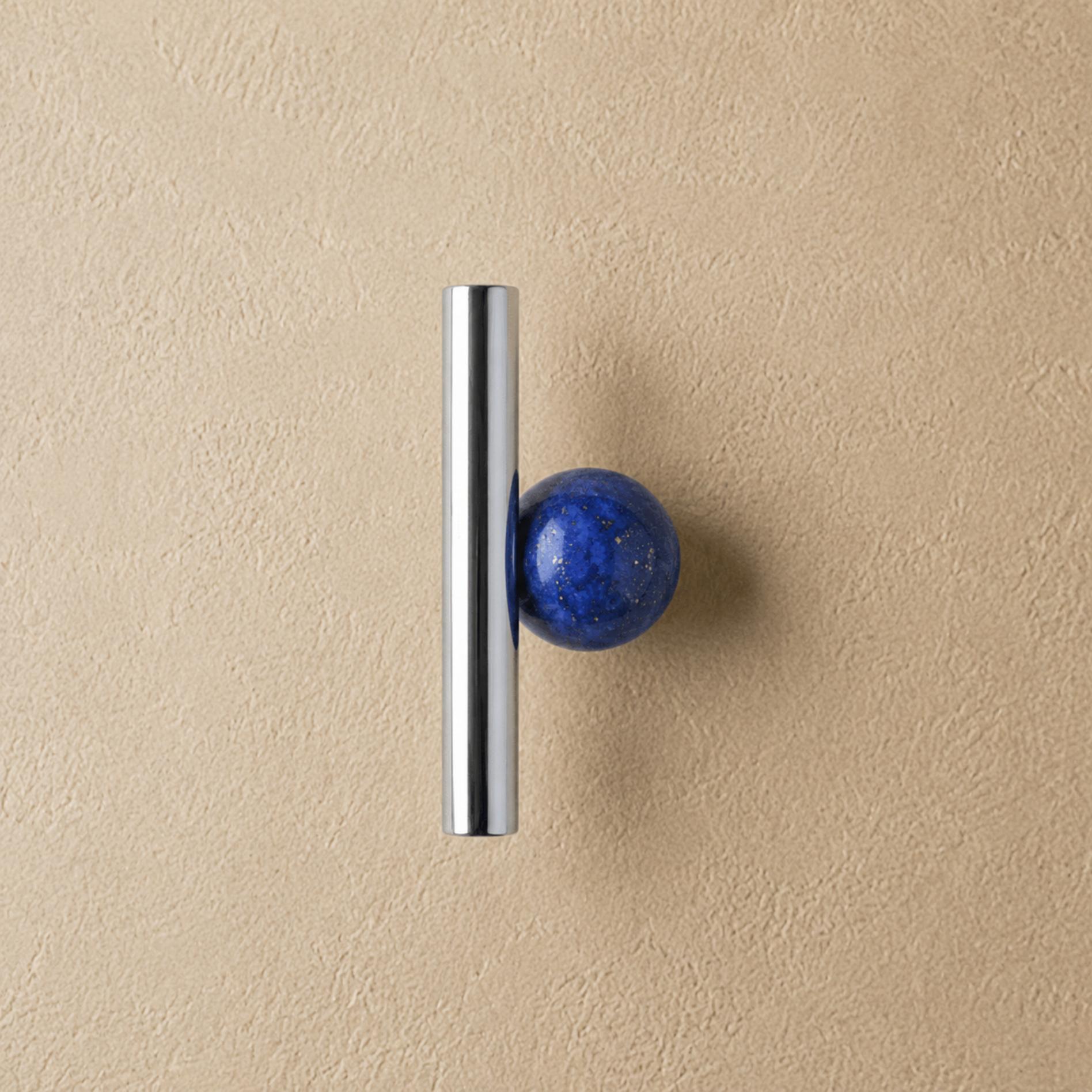 Rust-Resistant Brass Crystal Cabinet Knob & Pull Set