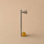 Rust-Resistant Brass Crystal Cabinet Knob & Pull Set