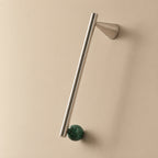 Rust-Resistant Brass Crystal Cabinet Knob & Pull Set