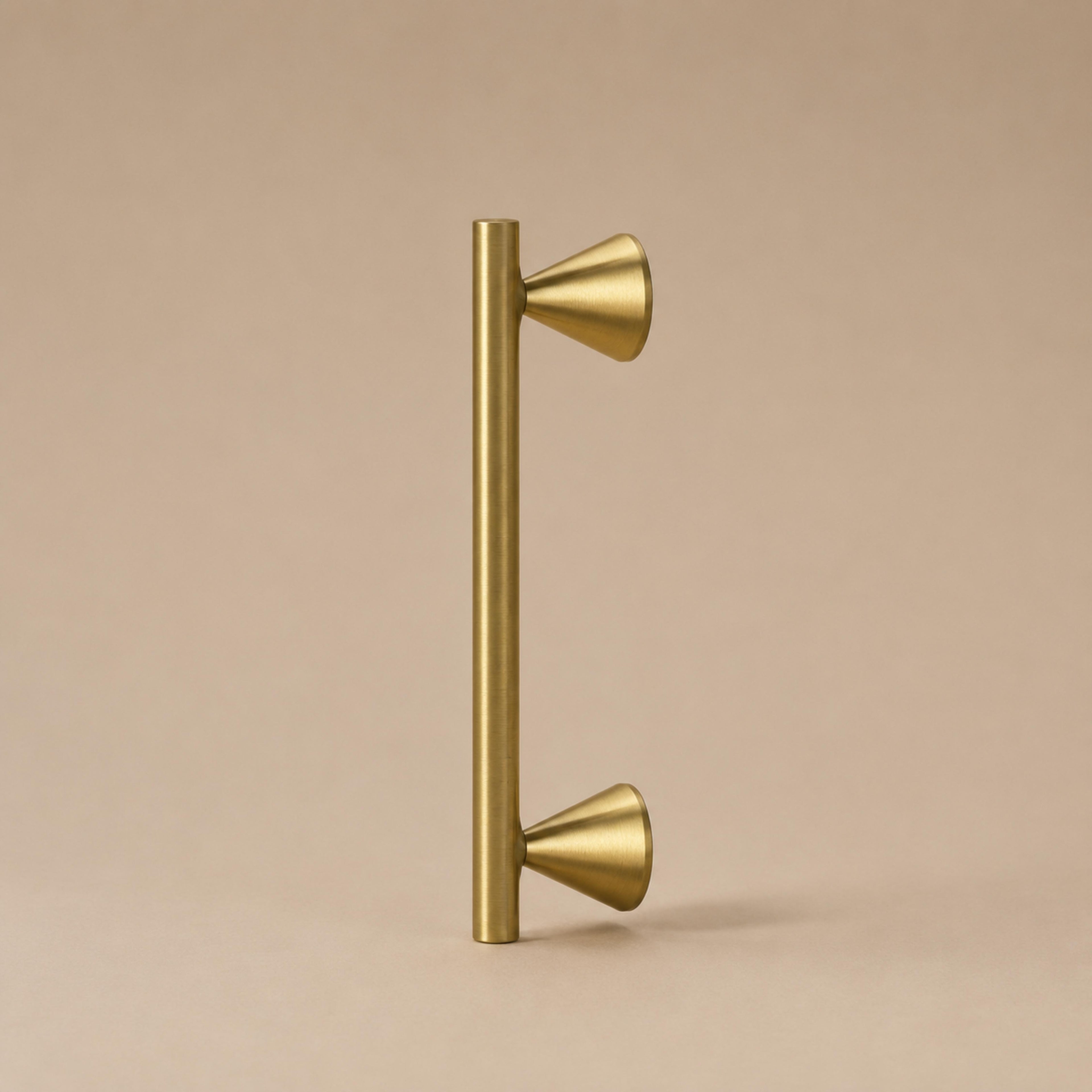 Rust-Resistant Brass Crystal Cabinet Knob & Pull Set