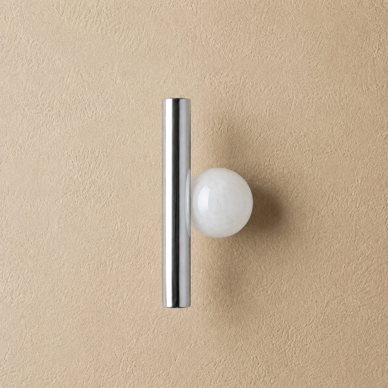 Rust-Resistant Brass Crystal Cabinet Knob & Pull Set