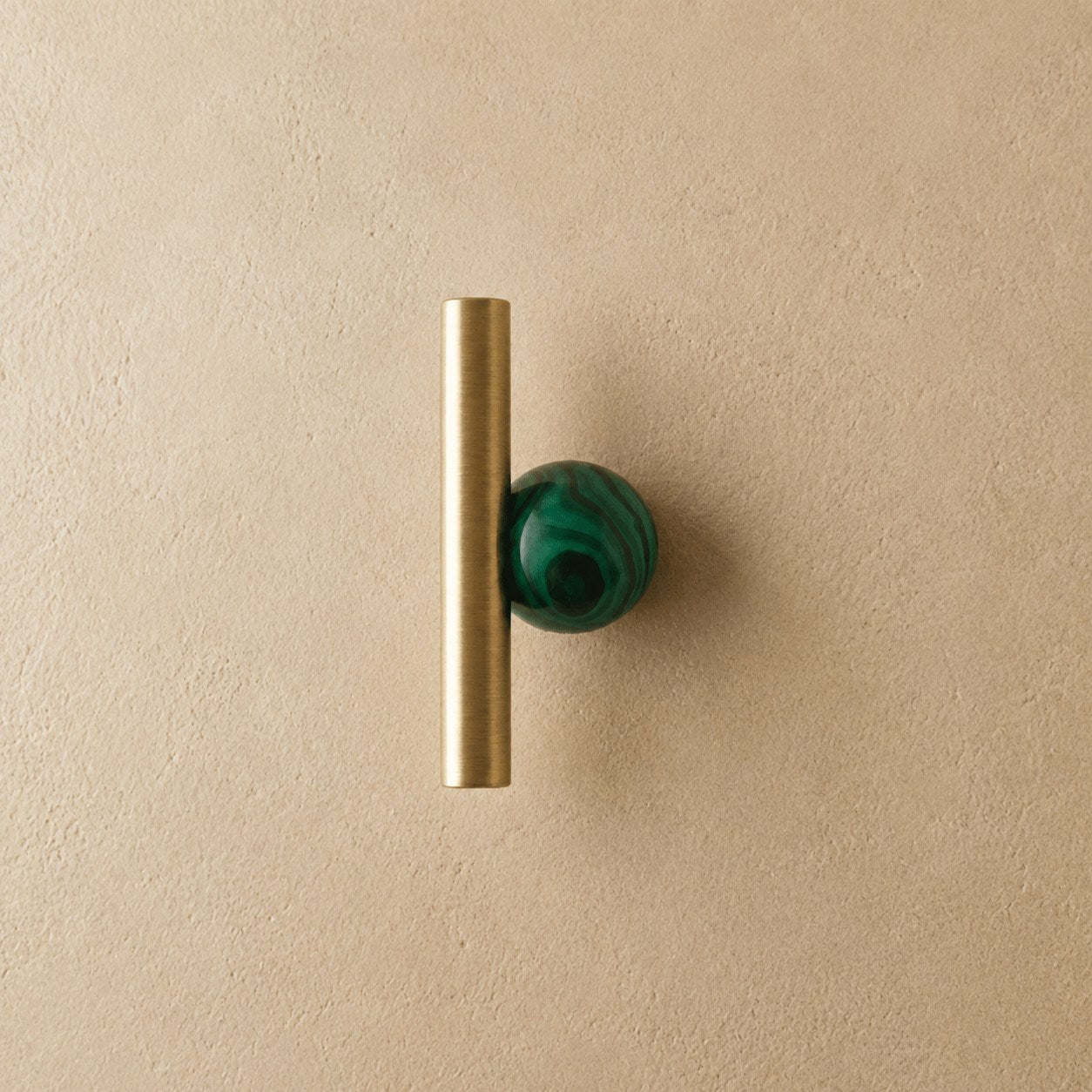 Rust-Resistant Brass Crystal Cabinet Knob & Pull Set