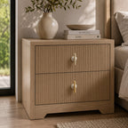 Rust-Resistant Brass Crystal Cabinet Knob & Pull Set