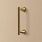 Rust-Resistant Brass Crystal Cabinet Knob & Pull Set
