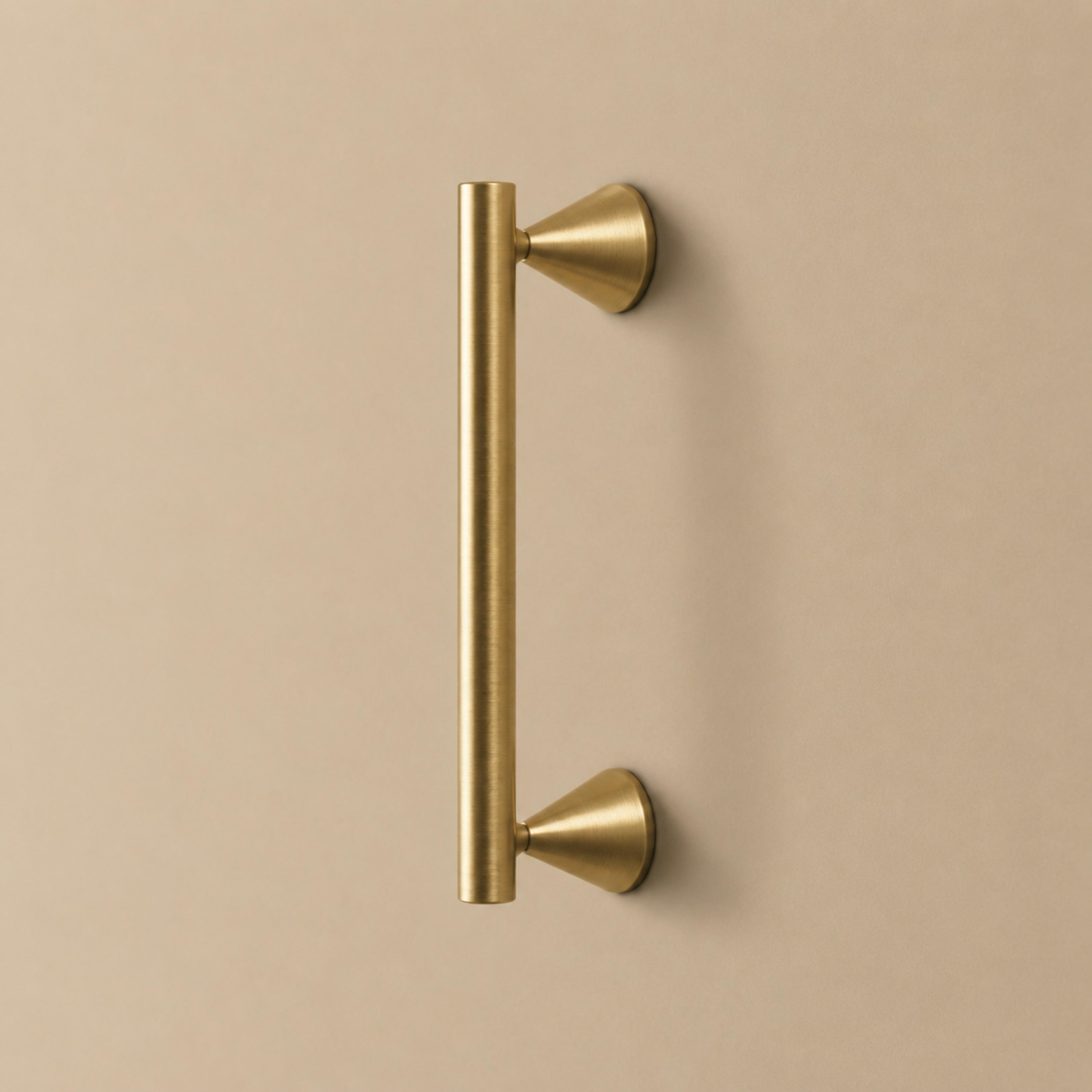 Rust-Resistant Brass Crystal Cabinet Knob & Pull Set