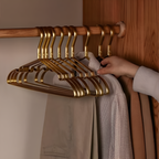 Rustproof Aluminum Nonslip Hangers (10-Pack)
