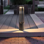 Rustproof Die-Cast Aluminum Warm White LED Pathway Bollard Light