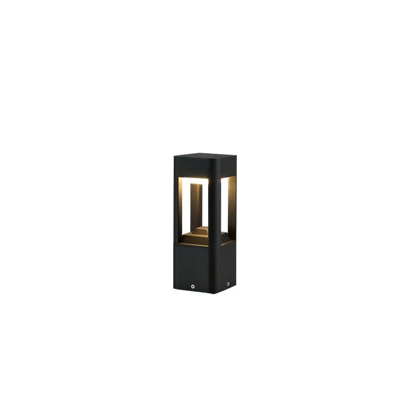 Rustproof Die-Cast Aluminum Warm White LED Pathway Bollard Light