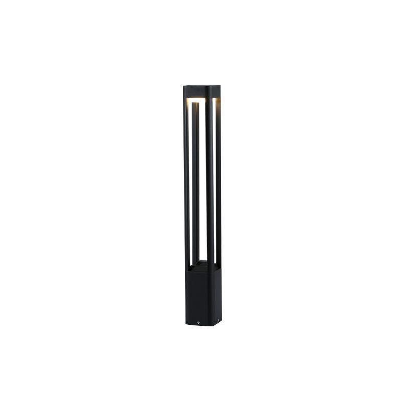 Rustproof Die-Cast Aluminum Warm White LED Pathway Bollard Light