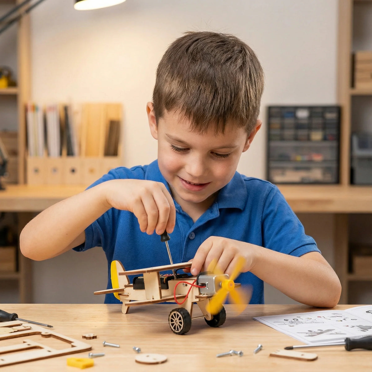 STEM Building Set Snap-Together Hydraulics & Motors