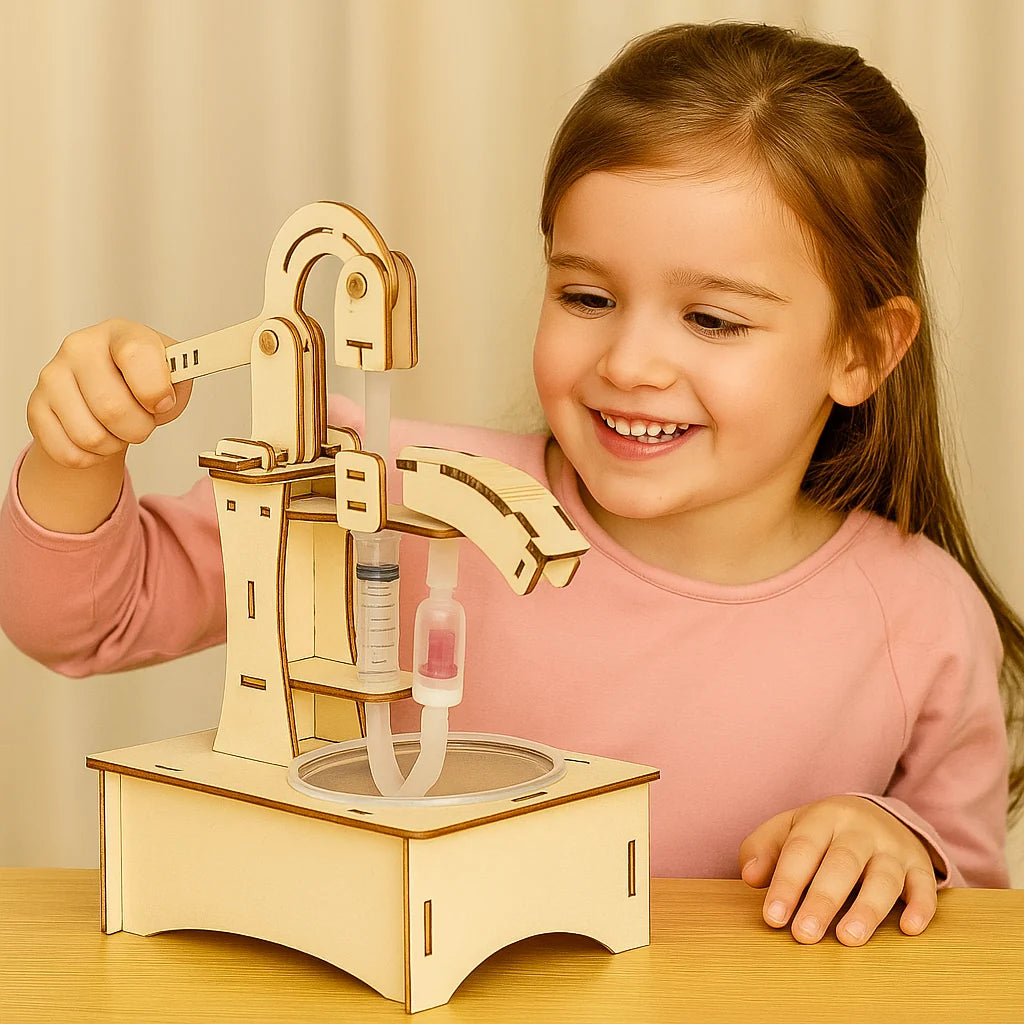 STEM Building Set Snap-Together Hydraulics & Motors