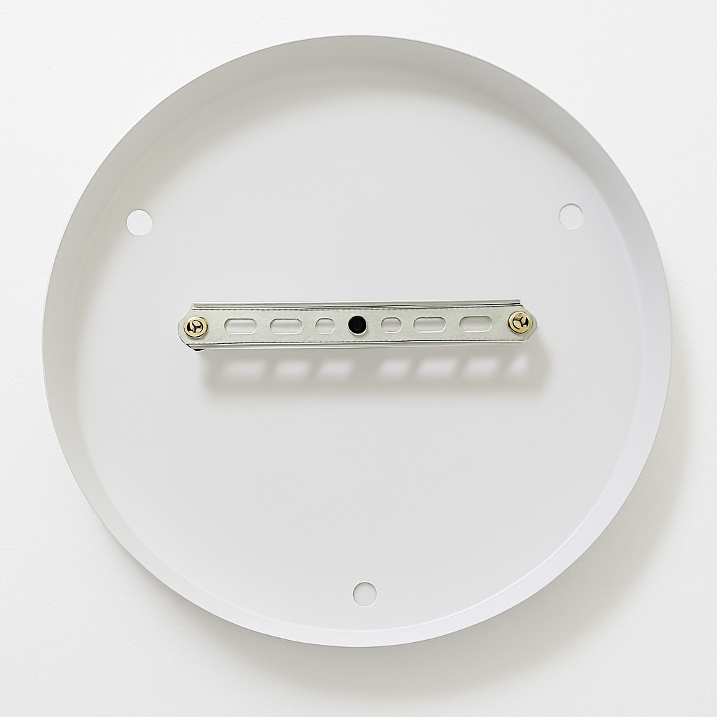 Safety-Certified Round Metal Ceiling Light Canopy (Multiple Sizes)