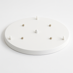 Safety-Certified Round Metal Ceiling Light Canopy (Multiple Sizes)