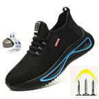 Safety Shoes Composite Toe Breathable Mesh & Anti-Slip