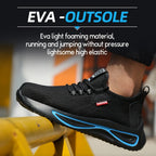 Safety Shoes Composite Toe Breathable Mesh & Anti-Slip