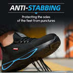 Safety Shoes Composite Toe Breathable Mesh & Anti-Slip