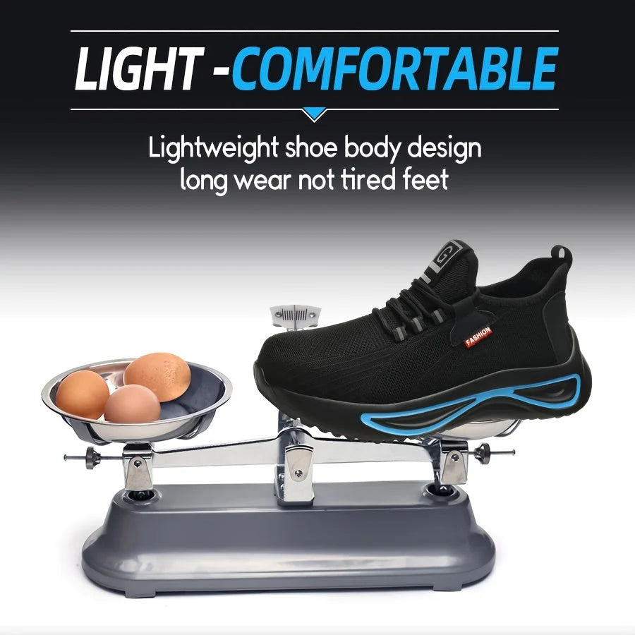 Safety Shoes Composite Toe Breathable Mesh & Anti-Slip