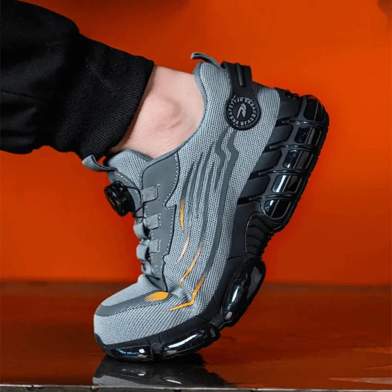 Safety Shoes Quick-Closure Steel Toe & Kevlar Midsole