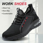 Safety Shoes Steel Toe Puncture-Resistant Anti-Slip