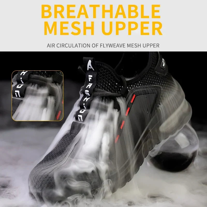 Safety Shoes Steel Toe Puncture-Resistant Anti-Slip