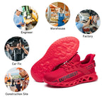 Safety Shoes Ultralight Steel Toe & Kevlar Midsole