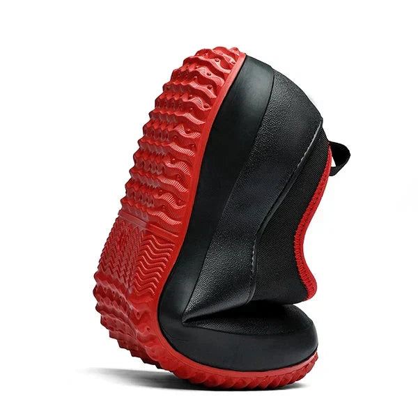 Safety Shoes Waterproof Slip-On Anti-Slip Soles