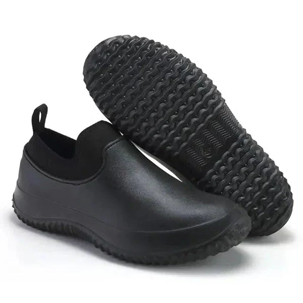 Safety Shoes Waterproof Slip-On Anti-Slip Soles