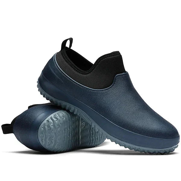 Safety Shoes Waterproof Slip-On Anti-Slip Soles