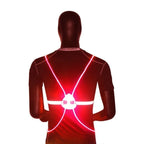 Safety Vest 360° LED Steady & Flash Adjustable Fit