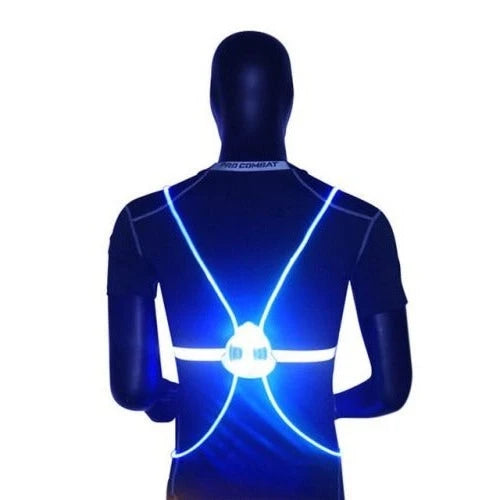 Safety Vest 360° LED Steady & Flash Adjustable Fit