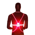 Safety Vest 360° LED Steady & Flash Adjustable Fit