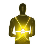 Safety Vest 360° LED Steady & Flash Adjustable Fit