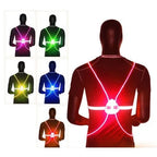 Safety Vest 360° LED Steady & Flash Adjustable Fit
