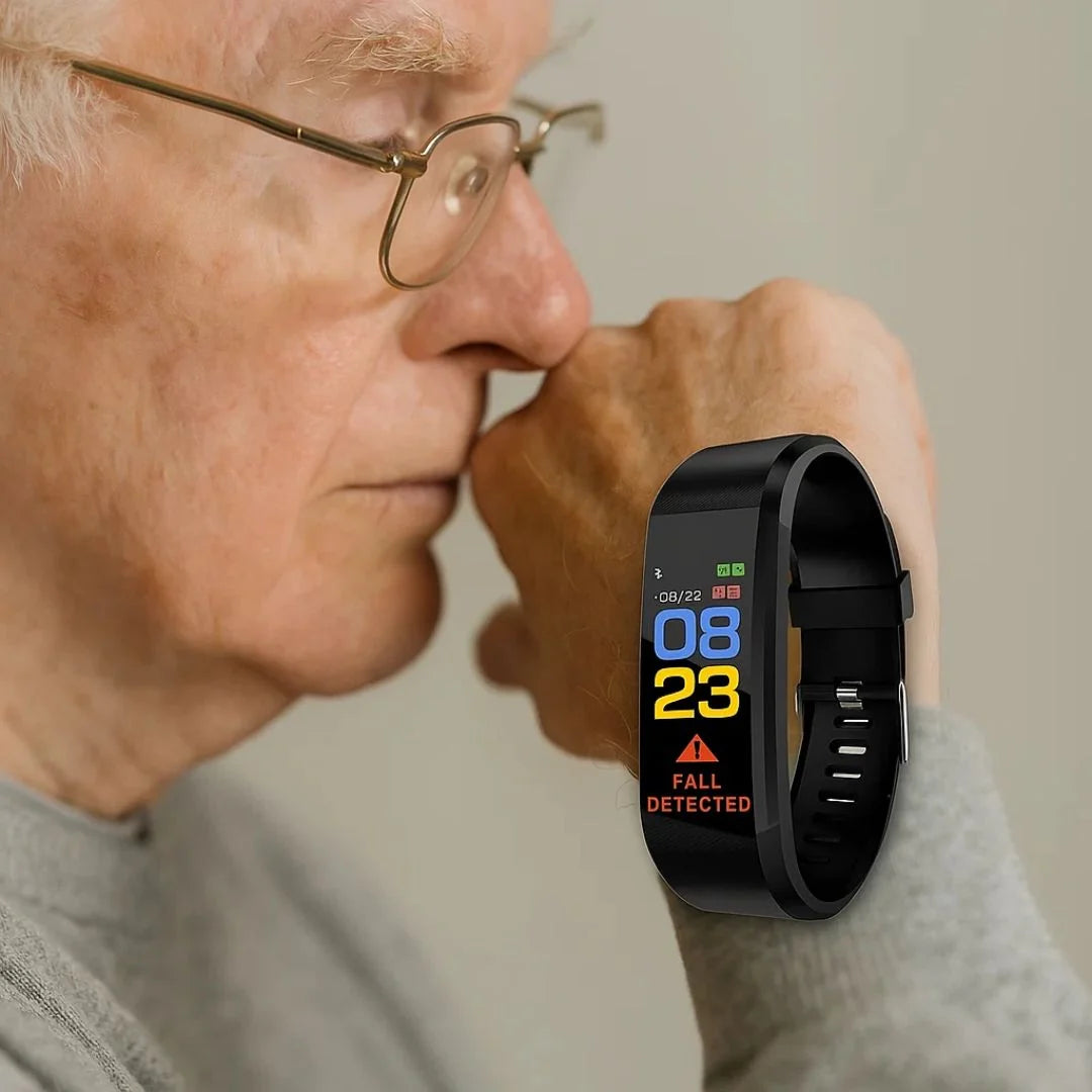 Safety Watch Fall Detection Heart Rate & SpO2 GPS