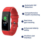Safety Watch Fall Detection Heart Rate & SpO2 GPS