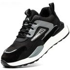 Safety Work Shoes Reinforced Toe Cap Anti-Slip Sole