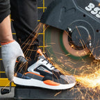 Safety Work Shoes Reinforced Toe Cap Anti-Slip Sole
