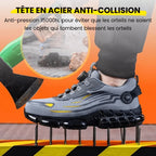 Safety Work Shoes Steel Toe & Non-Slip Rubber Sole