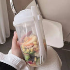 Salad Container Set Leak-Proof BPA-Free 1000ml