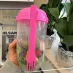 Salad Container Set Leak-Proof BPA-Free 1000ml