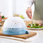 Salad Cutter Bowl Guided Slot & Safety Cover