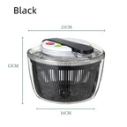 Salad Spinner Easy Spin 3 L Capacity Compact Design
