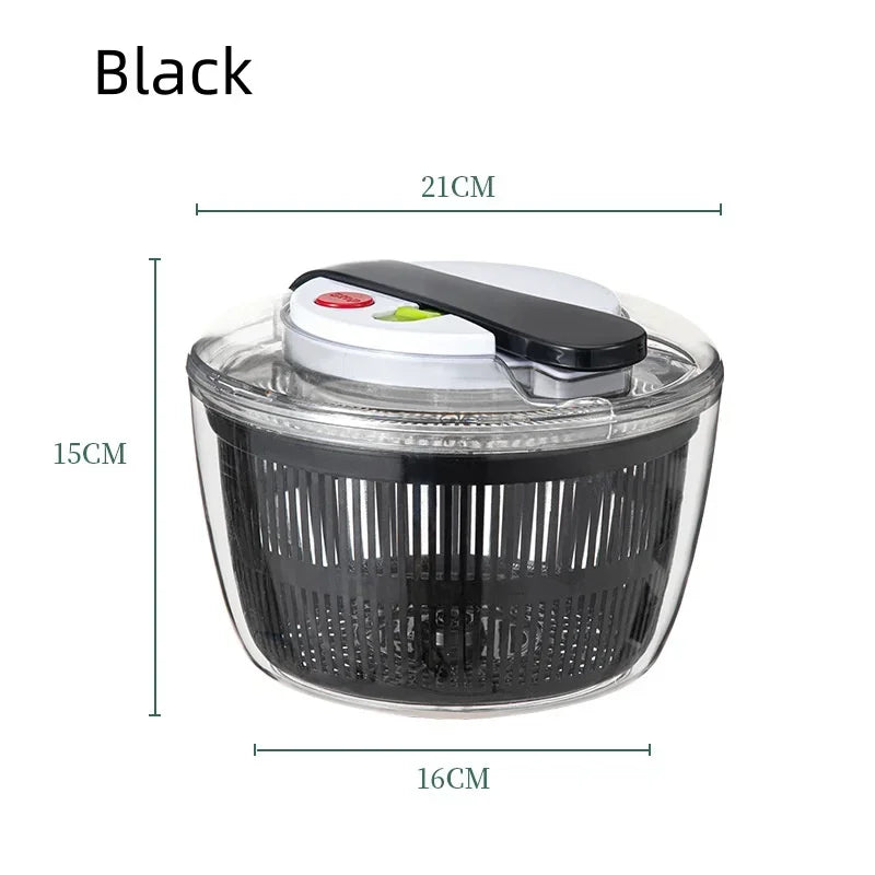 Salad Spinner Easy Spin 3 L Capacity Compact Design