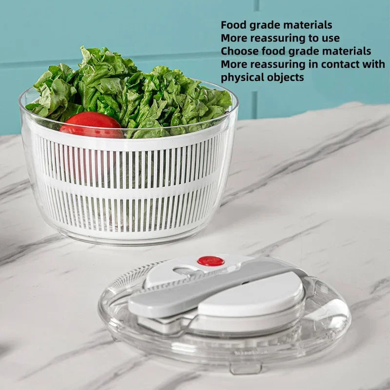 Salad Spinner Easy Spin 3 L Capacity Compact Design