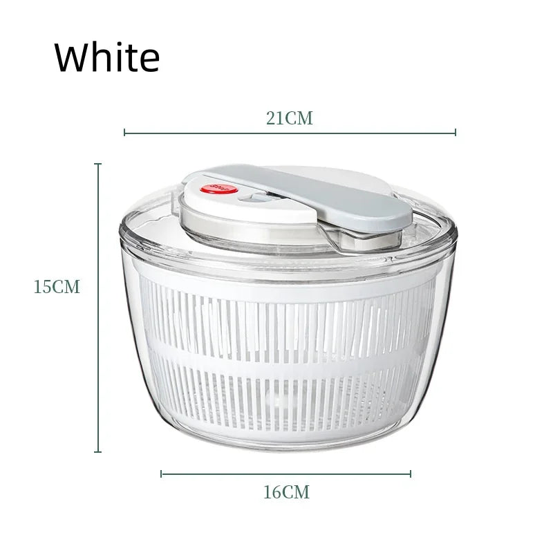 Salad Spinner Easy Spin 3 L Capacity Compact Design