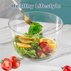 Salad Spinner One-Hand Press Instant Brake 3L Capacity