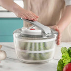 Salad Spinner One-Hand Press Instant Brake 3L Capacity